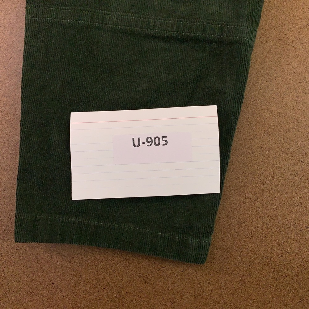 Everlane Womens 00 Dark Forest The Utility Barrel Corduroy Ankle Pants NWT - Picture 14 of 14